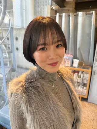 ショート cachecache所属・及川 光のヘアスタイル