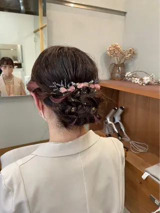 ヘアアレンジ 🌸花屋併設🌸寺島 秀美のヘアスタイル