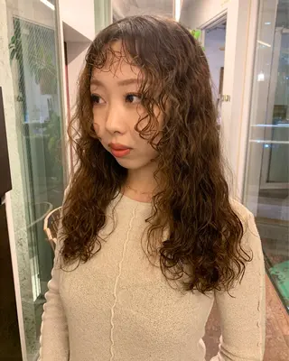 ロング パーマ ボブ✨パーマ🌀/ ヒロキのヘアスタイル