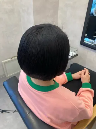 ショート カラー LOANA  MIDORINO所属・カラーモデル/ つくば市みどりののヘアスタイル