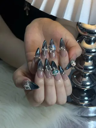 ネイル if Hair＆Nail Salon所属・IKA /海外ネイル /個性派/ワンホンのネイルデザイン