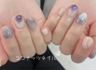 ネイル 神田 ココナッツのネイルデザイン