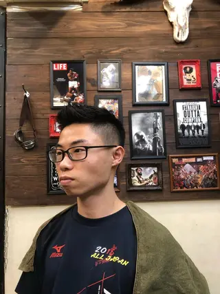 ショート メンズ ナイルプラス所属・ナイルプラス ヨウのヘアスタイル