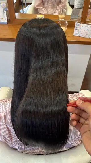 ロング オートクチュールランコントレ西京極店所属・今在家 玲【艶髪スト レート/メンズ特化】のヘアスタイル