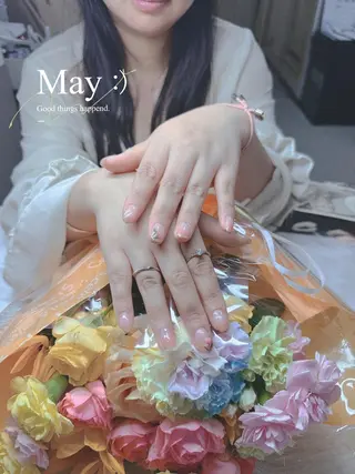 カラー ネイル INF ネイルサロンのネイルデザイン