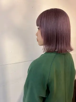 ミディアム 💛🤍U too e’s 鎌倉🧸のヘアスタイル