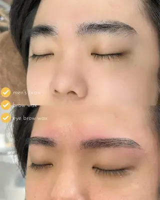 メンズ アイブロウ KANA 駐車場ありお子様歓迎のマツエク・マツパデザイン