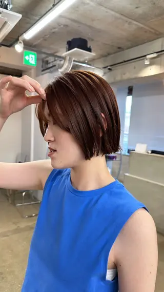 ショート CUORE所属・mayu ○のヘアスタイル