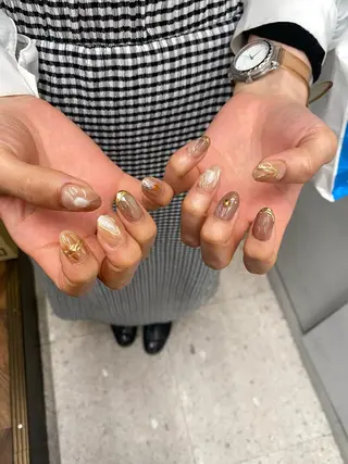 ネイル 京都レイヤーカット/ 縮毛矯正/羽柴りくのヘアスタイル