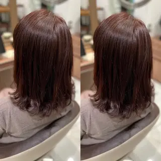 ミディアム カラー パーマ 🌀メンズパーマ/ 美髪縮毛矯正💎萌のヘアスタイル