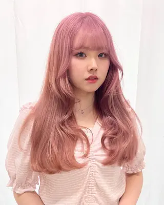 ロング カラー 🎀taro ブリーチなしカラーのヘアスタイル