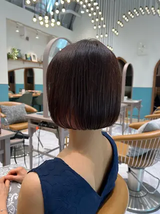 ショート カラー stylist/ボブ ことの/韓国レイヤーのヘアスタイル