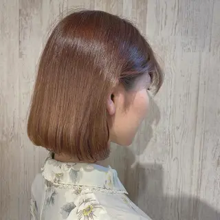 ショート カラー 大場 優のヘアスタイル