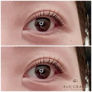 マツエク・マツパ AnD'GREACE 植田店のマツエク・マツパデザイン