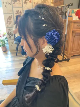 ロング 中野 紹江のヘアスタイル