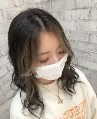 ミディアム EARTH 越谷店のヘアスタイル