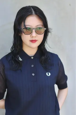 ミディアム パーマ Joh/メンズカット /レイヤー/ブリーチのヘアスタイル