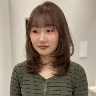 ロング カラー ナツミ/透明感カラー /酸性縮毛矯正のヘアスタイル