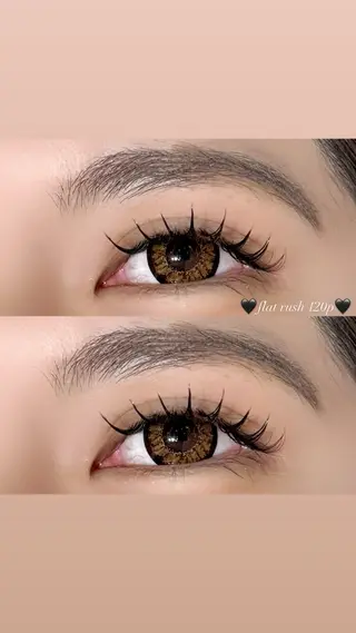 マツエク・マツパ EYELA riaraのマツエク・マツパデザイン