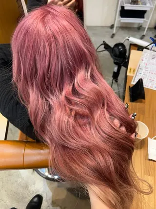 カラー 中野 こころのヘアスタイル