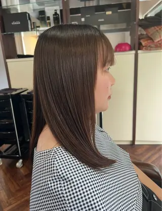 セミロング うる艶髪質改善 🫧天神／今泉🫧のヘアスタイル