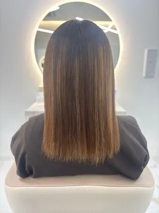 EARTH秋田新国道 ／佐藤美柚のヘアスタイル