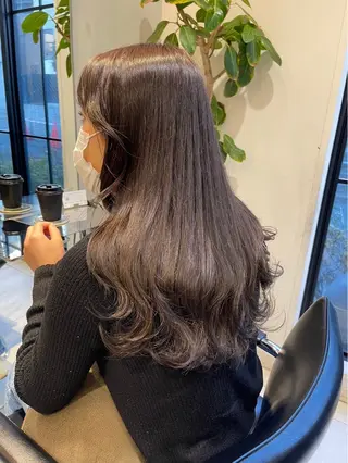 ロング 暗髪🐈‍⬛艶髪☔︎ 愛弥のヘアスタイル