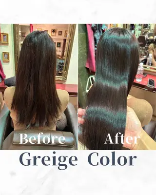 ロング カラー 【レイヤー/韓国風 /髪質改善】RINのヘアスタイル