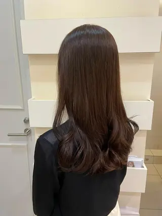 ロング 新宿/韓国ヘア 中明度カラー/かやのヘアスタイル