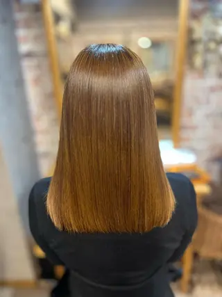 ミディアム 髪質改善HALO トリートメント専門店のヘアスタイル