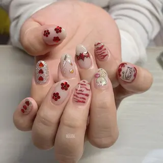 ネイル I P'ink nail salon所属・I pinknail 韓国風·持ち込み専門のネイルデザイン