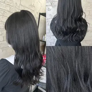 ロング カラー エクステ＆艶カラー 🎀YURINA🎀のヘアスタイル