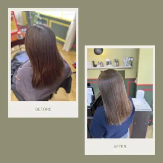 ロング カラー cureK所属・米倉 麻衣のヘアスタイル