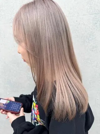 ロング カラー hair loungeBEACH所属・カット・カラーモデル yurina🫧のヘアスタイル