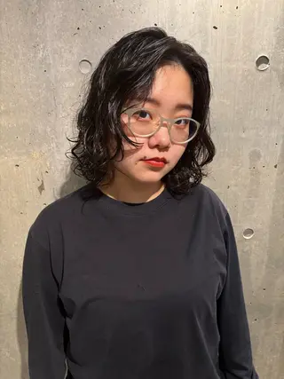 パーマ ENORE所属・💎ショート 💎みそらのヘアスタイル