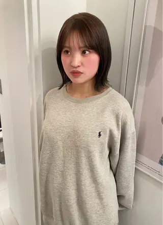 ショート カラー riria/ボブ /ブラウンカラー🎀のヘアスタイル