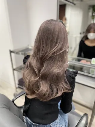 ロング カラー カラー指名No.1 土井新治❄️のヘアスタイル