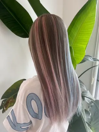 セミロング RIENS xrea / nanamiのヘアスタイル