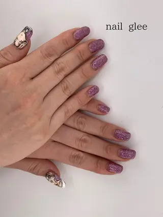 ロング RISA nail gleeのネイルデザイン