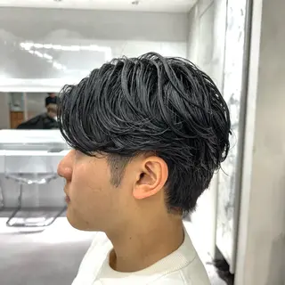 パーマ メンズ メンズ特化ニュアンス パーマ RYOのヘアスタイル