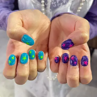 ネイル 小川 柚香のネイルデザイン