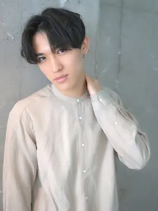メンズ 柳下 涼のヘアスタイル