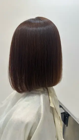 セミロング 山上 佳奈子のヘアスタイル