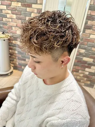 メンズ 増渕 駿介のヘアスタイル