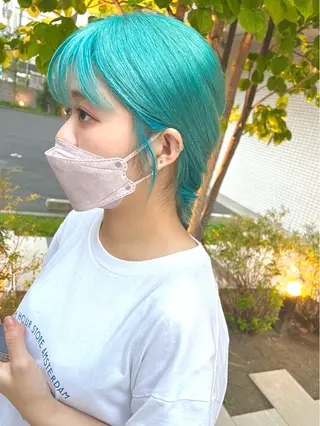 ミディアム カラー 💎透明感カラー特化 💎TAISEIのヘアスタイル