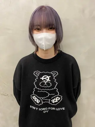 ショート カラー yiye 青山所属・無料カットモデル募集 🌱ひょうがのヘアスタイル