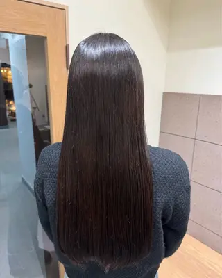 ロング カラー ゆ う あのヘアスタイル