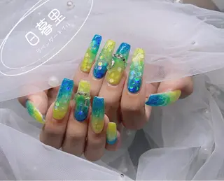 ネイル ラベンダー💖日暮里 ルル💖ネイルのネイルデザイン