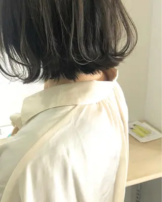 ショート カラー ボブ/ミニボブ/ 立河今日子のヘアスタイル