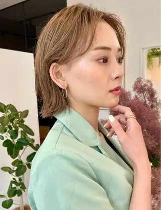 ショート VIEWユリナ メイク/ カットのヘアスタイル